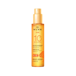 Nuxe Sun Huile Solaire Bronzante Faible Protection SPF10 Visage et Corps - 150ml