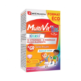 Forté Pharma Multivit'Kids - 60 comprimés