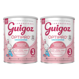 Optipro Croissance Lait Croissance Osseuse et Système Immunitaire - 2x780g