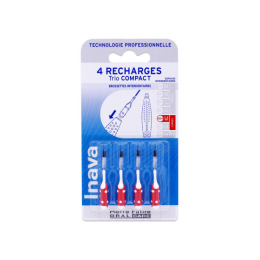 Recharges Brossettes Interdentaires TrioCompact 1,5mm - 4 recharges