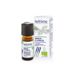Ladrôme Huile essentielle de basilic à linalol BIO - 10ml