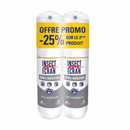 Zones Infestées Spray Répulsif Anti-moustiques -  2x100ml