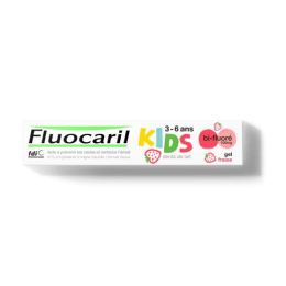 Fluocaril Dentifrice Kids gel fraise bi-fluoré - 50ml