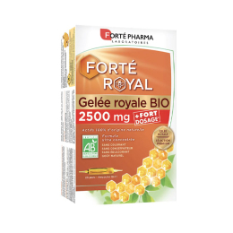 Forté Pharma Gelée Royale 2500mg BIO - 20 ampoules de 10 ml
