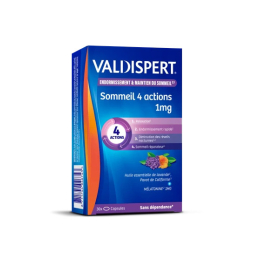 Valdispert Sommeil 4 actions 1mg - 30 capsules