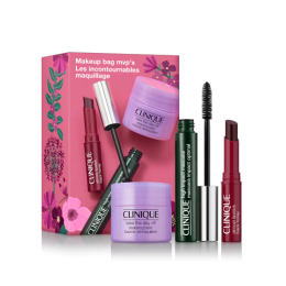 Coffret Les Incontournables Maquillage - Mascara + Rouge à Lèvres + Baume Nettoyant