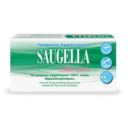 Cotton touch Tampons hygiéniques Flux Légers - 16 tampons