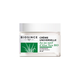 Gravier Biosince 1975 Crème universelle au jus natif d'Aloe vera BIO - 50ml