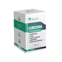 Prescription Nature Curcuma - 120 gélules