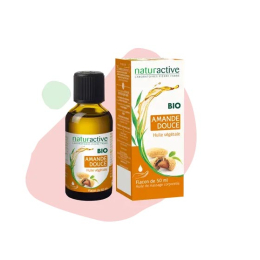 Naturactive huile végétale amande douce BIO - 50ml