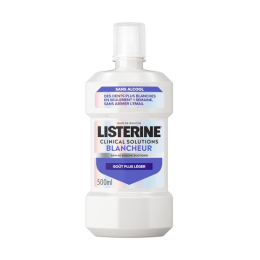 Bain de Bouche Clinical Solutions Blancheur Goût plus léger - 500ml