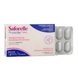 Physioflor Oral Probiotiques Microbiote Intime - 30 gélules