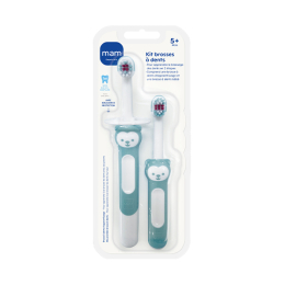 Kit brosses à dents +5 mois