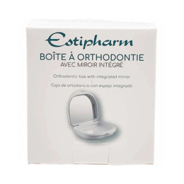 Estipharm Boîte à orthodontie avec miroir - x1
