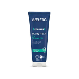 Weleda  Homme Gel Douche 3 en 1 Active Fresh - 200ml