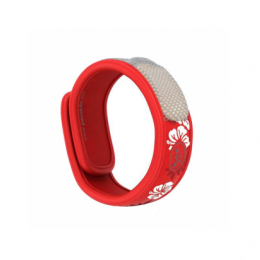 Parakito Bracelet anti-moustique - graffic rouge