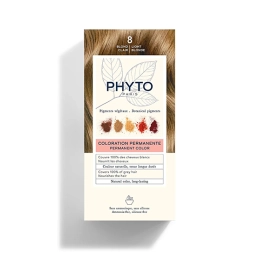 Phyto color Kit de coloration permanente - 8 Blond clair