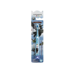 Superwhite Kids Brosse à dents ventouse Dragons dès 3 ans