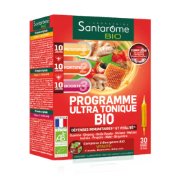 Santarome Programme ultra tonique BIO - 30 ampoules