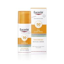 Eucerin Sun Oil Control Crème-Gel Toucher sec SPF 50+ - 50ml