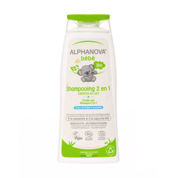 Alphanova Shampooing bébé BIO 2 en 1 Croûtes de lait - 200ml