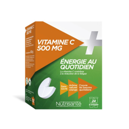 Nutrisanté vitamine C 500mg à croquer - 24 comprimés