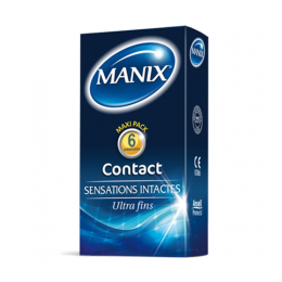 Manix Contact - 6 préservatifs