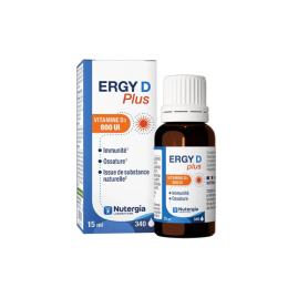 ERGY D Plus Vitamine D3 800 UI - 15ml