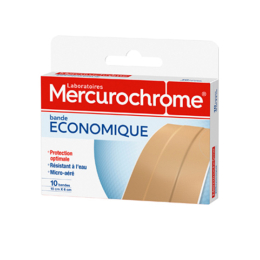 Mercurochrome Bande économique - 10x6cm