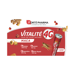 Vitalité 4G Coup de Fouet Naturel Maca - 10 doses à boire