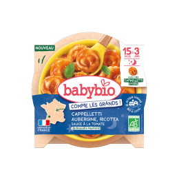 Cappelletti Aubergine Ricotta Sauce Tomate - 190g