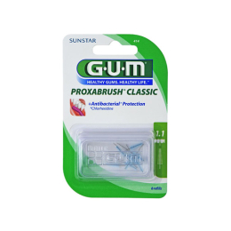 GUM Proxabrush Classic 414 Recharges Brossette interdentaire 1,1mm - 8 brossettes