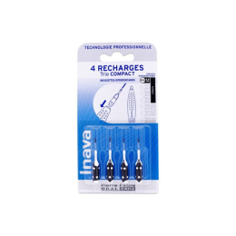 Recharges Brossettes Interdentaires TrioCompact 0,6mm - 4 recharges