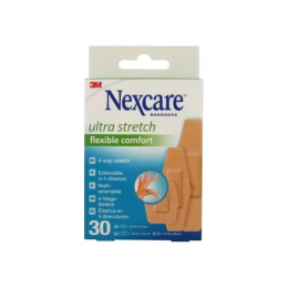 Nexcare Ultra Stretch Flexible Comfort Pansements - x30