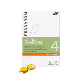 Pranarôm Oleocaps+ 4 Système immunitaire BIO - 30 capsules