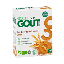 Good Goût Biscuits BIO tout ronds Cacao - 80 g