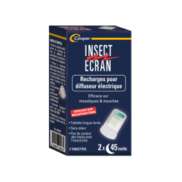 Insect Ecran Recharges pour Diffuseur électrique - 2 recharges