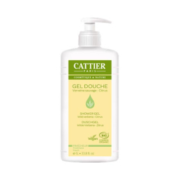 Cattier Gel douche fraîcheur Verveine sauvage Citrus - 1L
