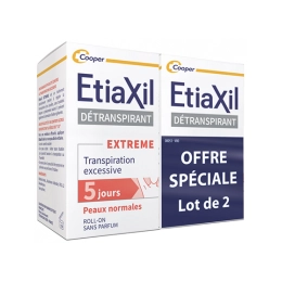 Etiaxil Détranspirant aisselles Peaux normales Roll-on - 2x15 ml
