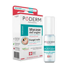 Poderm Huile Sérum Purifiant Ongles Jaunes Abîmés - 8ml