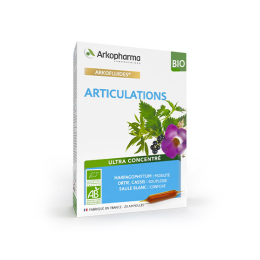 Arkopharma Arkofluides Articulations BIO - 20 ampoules