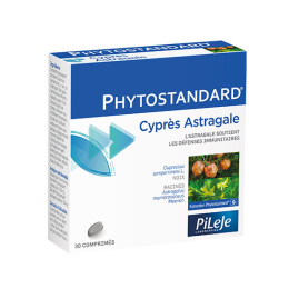 Pileje Phytostandard Cyprès Astragale - 30 comprimés