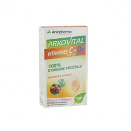 Arkovital vitamine C + D3 - 20 comprimés