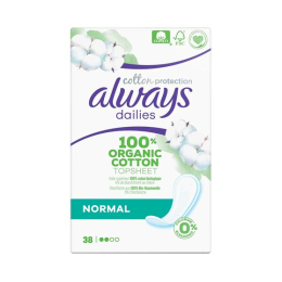 Always Dailies Protège-Slip cotton protection - x38