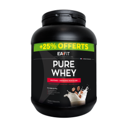 Eafit Pure Whey Cappuccino 750g + 25% OFFERTS