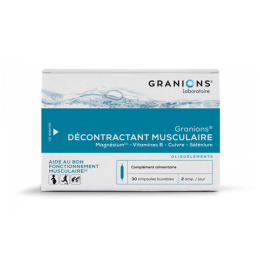 Granions Décontractant musculaire - x30 ampoules