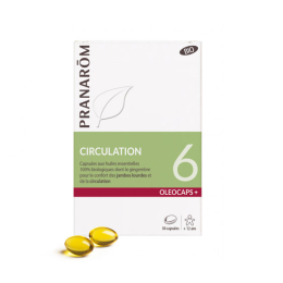 Pranarôm Oleocaps 6 Circulation BIO - 30 capsules