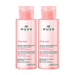 Nuxe Very rose Eau micellaire apaisante 3-en-1 - 2x400ml