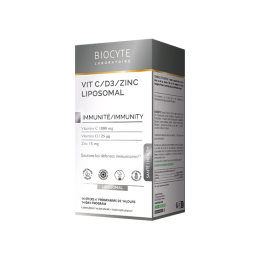 Longevity Vit C/D3/Zinc Liposomal - 14 Sticks