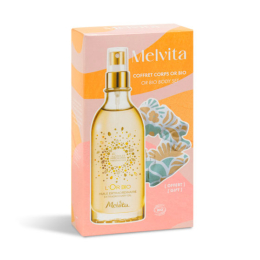 Coffret Huile sèche Or Bio + chouchou offert - 100ml